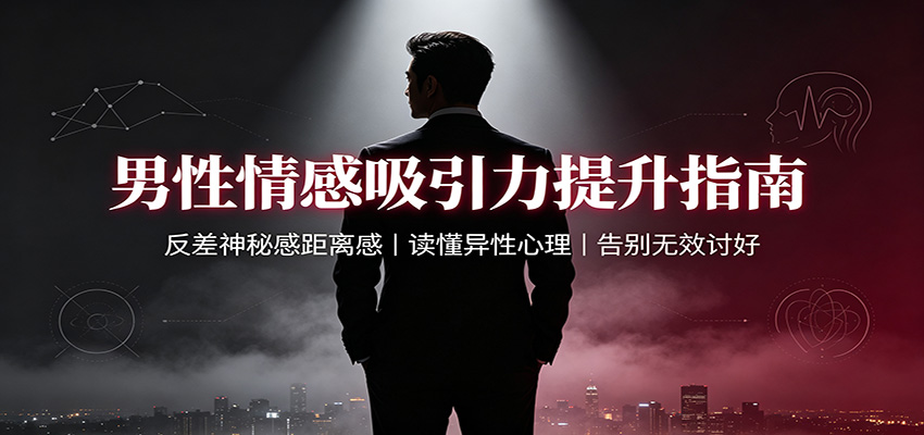 男性吸引力提升课，反差魅力、神秘感和距离感的相处技巧实操解析 - 缩略图