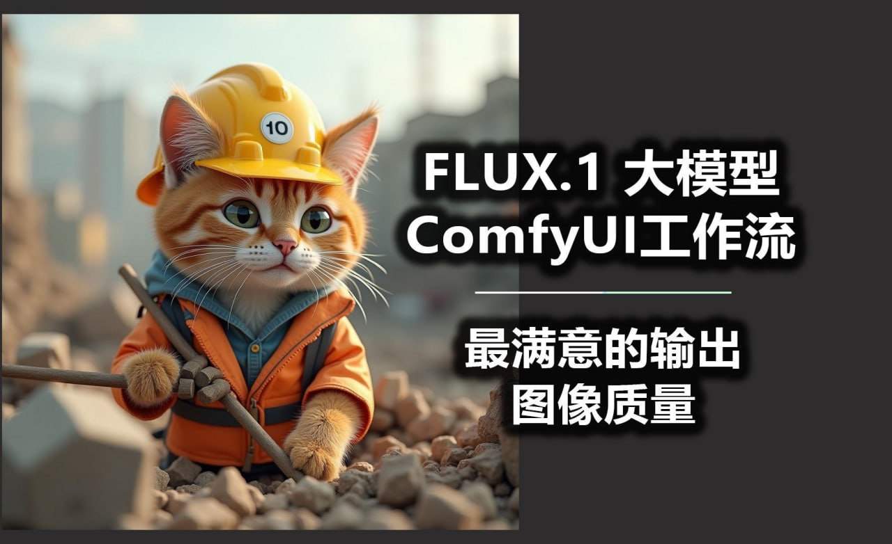 B站ComfyUI工作流+FLUX模型视频教程合集，从入门到精通的AI绘画工作流 - 缩略图