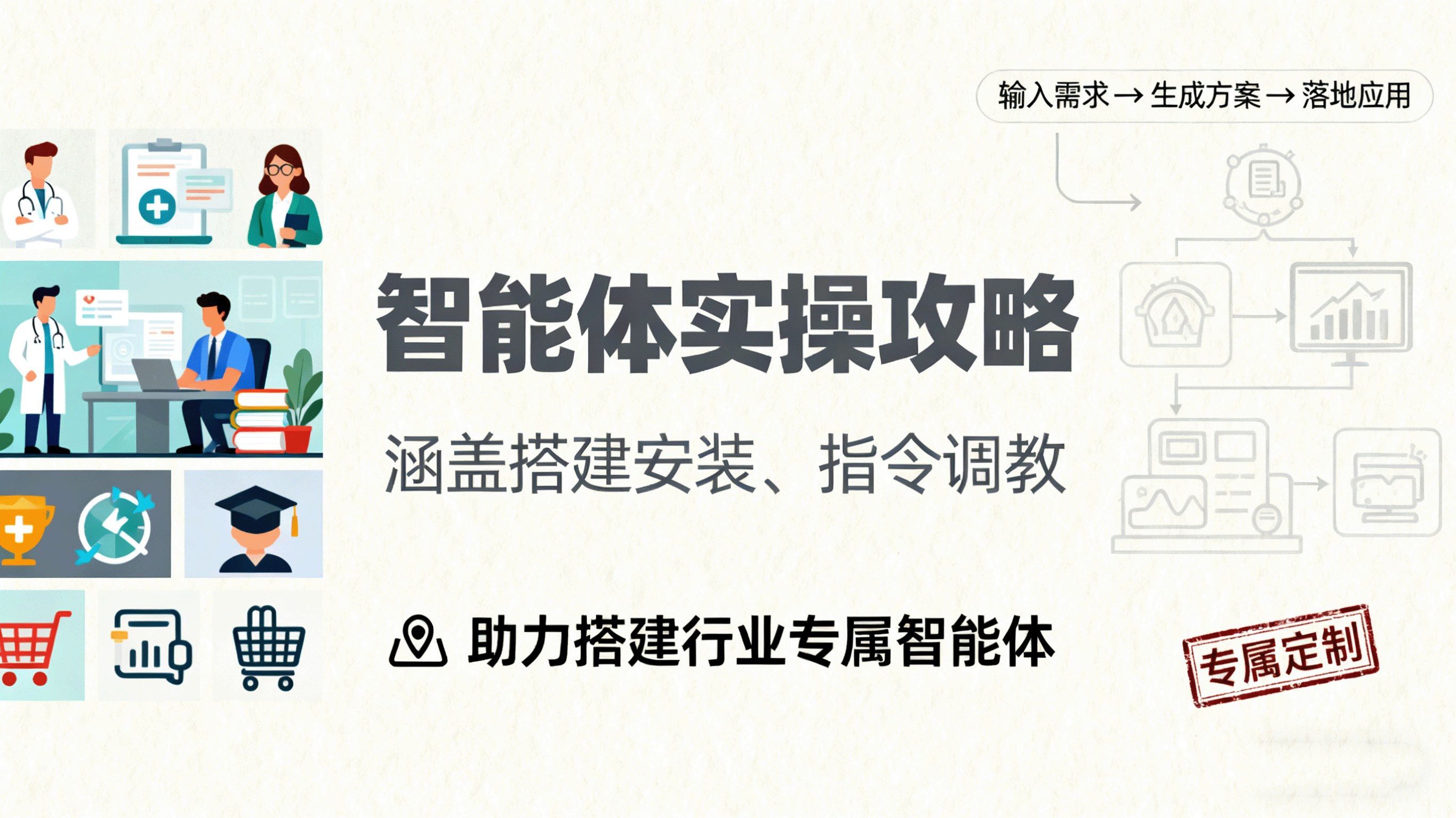 智能体搭建实操教学，从安装、指令调教到行业知识库，顺带文案二创改写玩法 - 缩略图