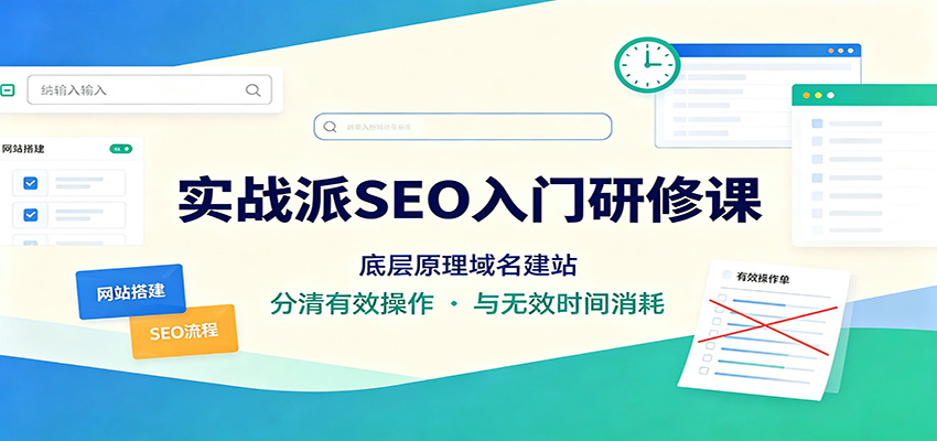 一亿战绩实战派谷歌SEO入门课，域名挑选与WordPress建站，分清有效操作与无效时间消耗 - 缩略图