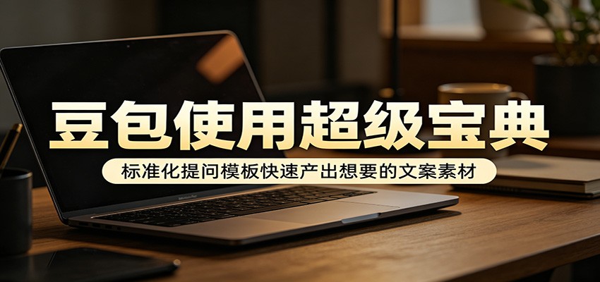 豆包高效使用教程，通用提问公式与写作专项，电脑手机端实操，快速产出文案素材 - 缩略图