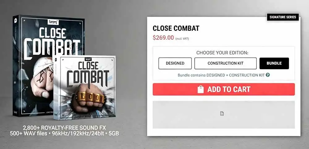 Close Combat 音效素材目录