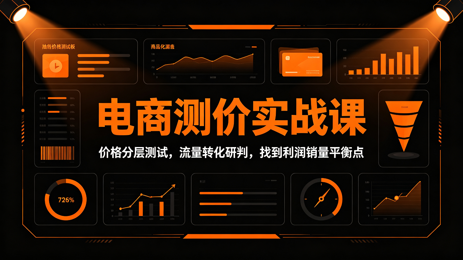 电商测价实操，搭多档价格梯度做变量测试，靠点击加购转化数据找利润销量平衡点 - 缩略图