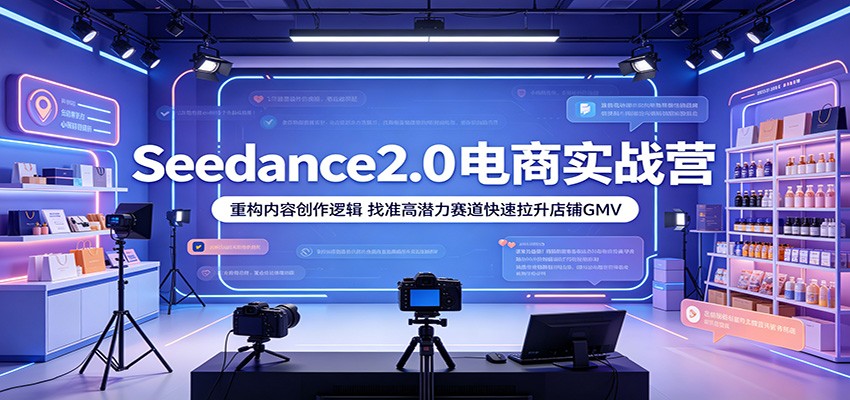 即梦Seedance2.0内容电商实战，选对赛道批量产爆款素材的提示词公式 - 缩略图