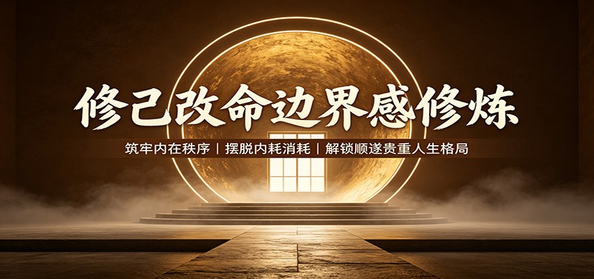 边界感修炼课，五个维度建立自我边界，停止内耗守住自身能量 - 缩略图