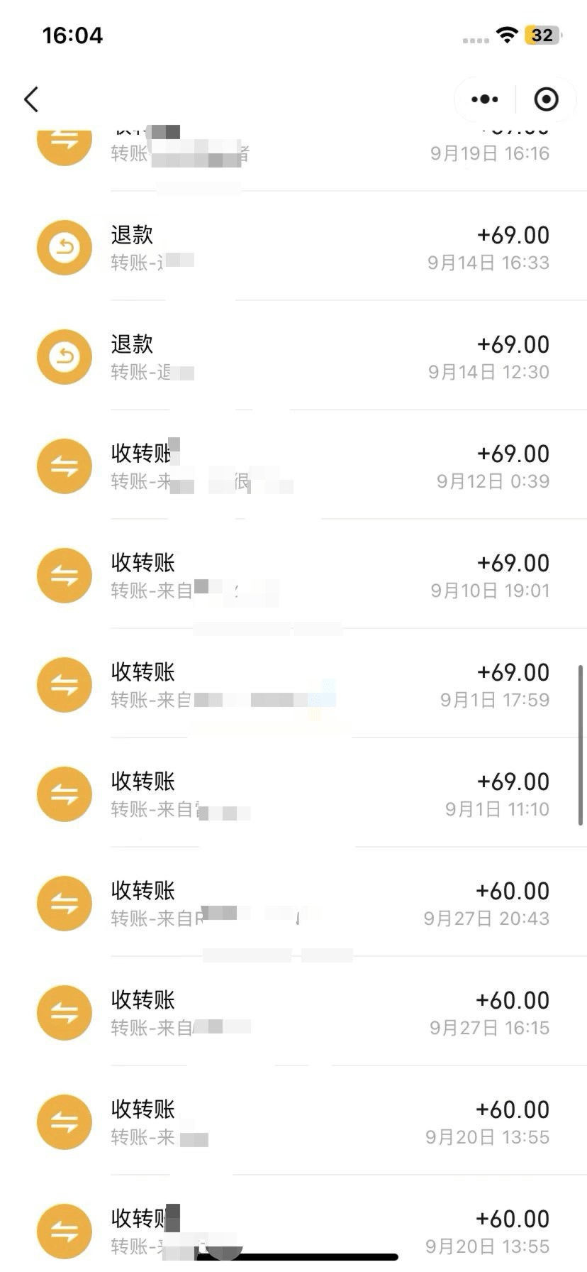 收益截图