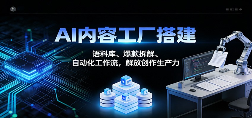 AI内容工厂实战课，飞书语料库加爆款拆解工作流，批量提取笔记和自动生成千张图 - 缩略图