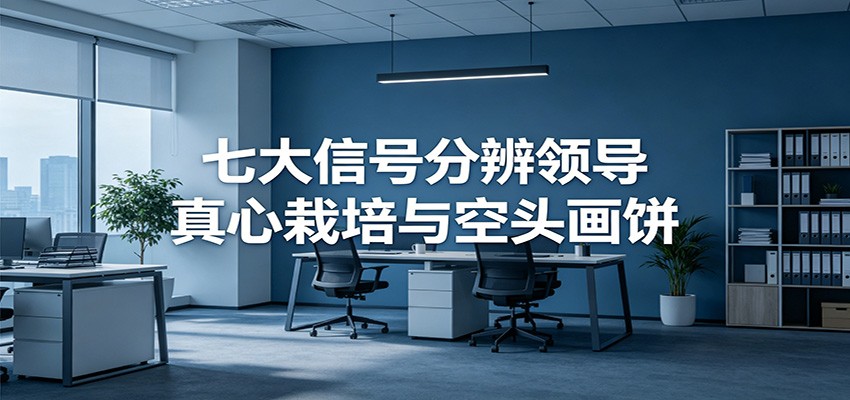 领导画饼还是真心栽培，七大信号教你分辨，读懂中层管理背后的人性逻辑 - 缩略图