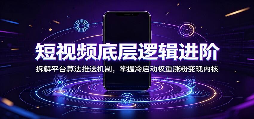 短视频推荐算法与冷启动权重拆解，2000万粉账号案例复盘，含即梦AI爆款实操 - 缩略图
