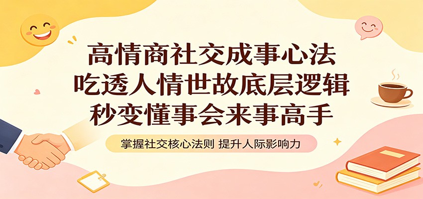 大一学生人情世故总搞砸，先搞懂各种规则背后的那条主线，再稍加练习 - 缩略图