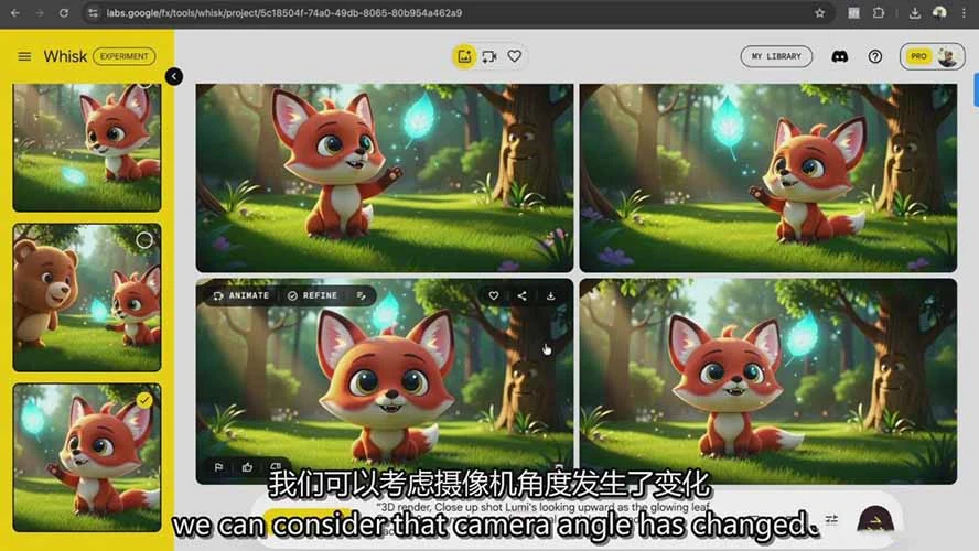 AI 3D电影短片制作,ChatGPT写剧本、Google Flow生成到角色语音一致的多场景成片流程 - 插图 3