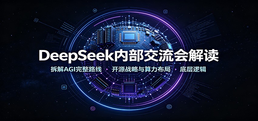 DeepSeek梁文锋内部交流会拆解，开源战略、十月份回本定价与完整AGI路线 - 缩略图