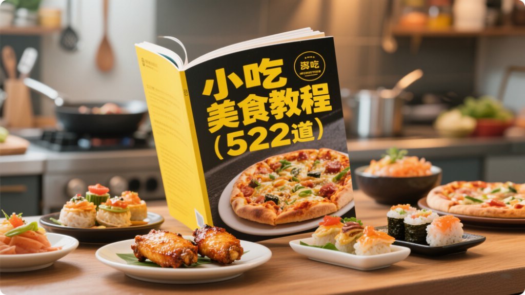 522道小吃美食教程，覆盖各类热门小吃，小吃创业快速掌握核心技术 - 缩略图