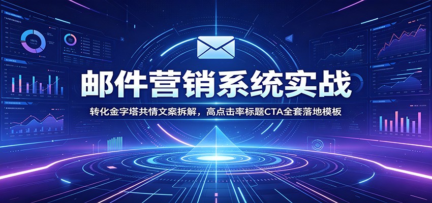 邮件营销5步变现体系，转化金字塔、共情邮件和高点击率CTA实操拆解 - 缩略图
