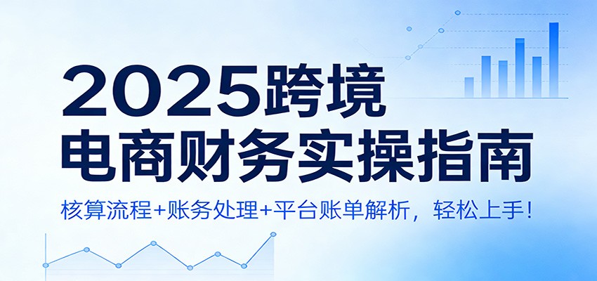 2025跨境电商财务实操课，核算流程、账务处理与亚马逊账单解析全讲透 - 缩略图