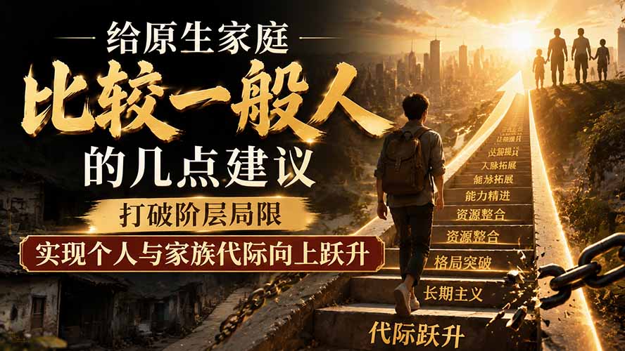 原生家庭一般的人，从读书到进体制要跨过哪些坎，体制主任的几点建议 - 缩略图