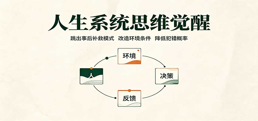 人生系统思维，麦当劳防蚊虫案例讲透治标与治本，用环境改造代替自律内耗 - 缩略图