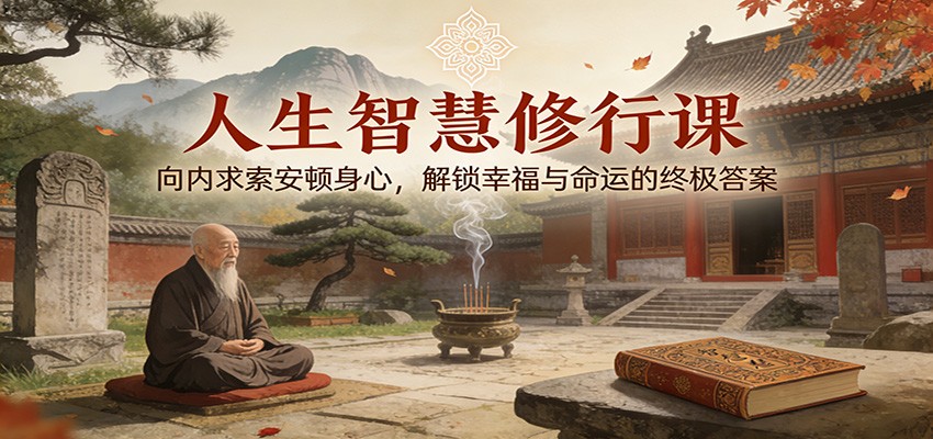 人生三见修行课，见天地见众生见自己，向内求索安顿身心，28讲正课含3场直播回放 - 缩略图
