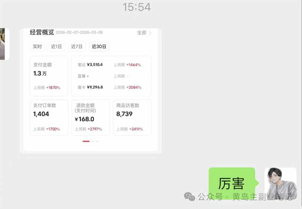 学员单月变现反馈截图
