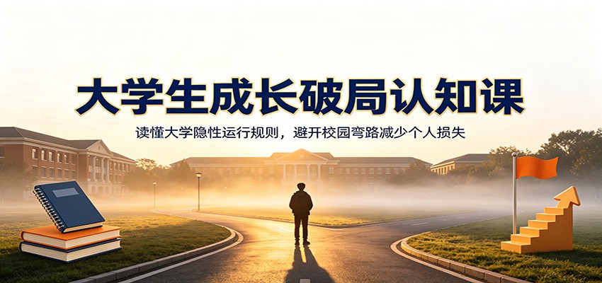 大学新生避坑认知课，读懂校园隐性规则，十大避坑干货少走弯路 - 缩略图