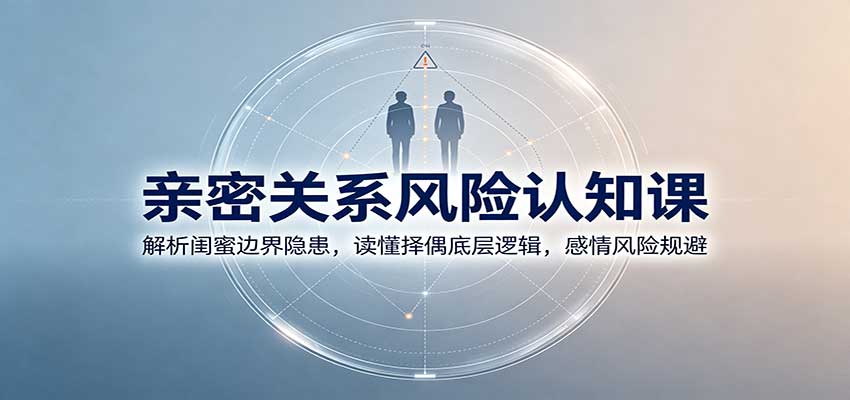 亲密关系风险认知课，解析闺蜜边界隐患、雌竞和择偶中的现实博弈 - 缩略图