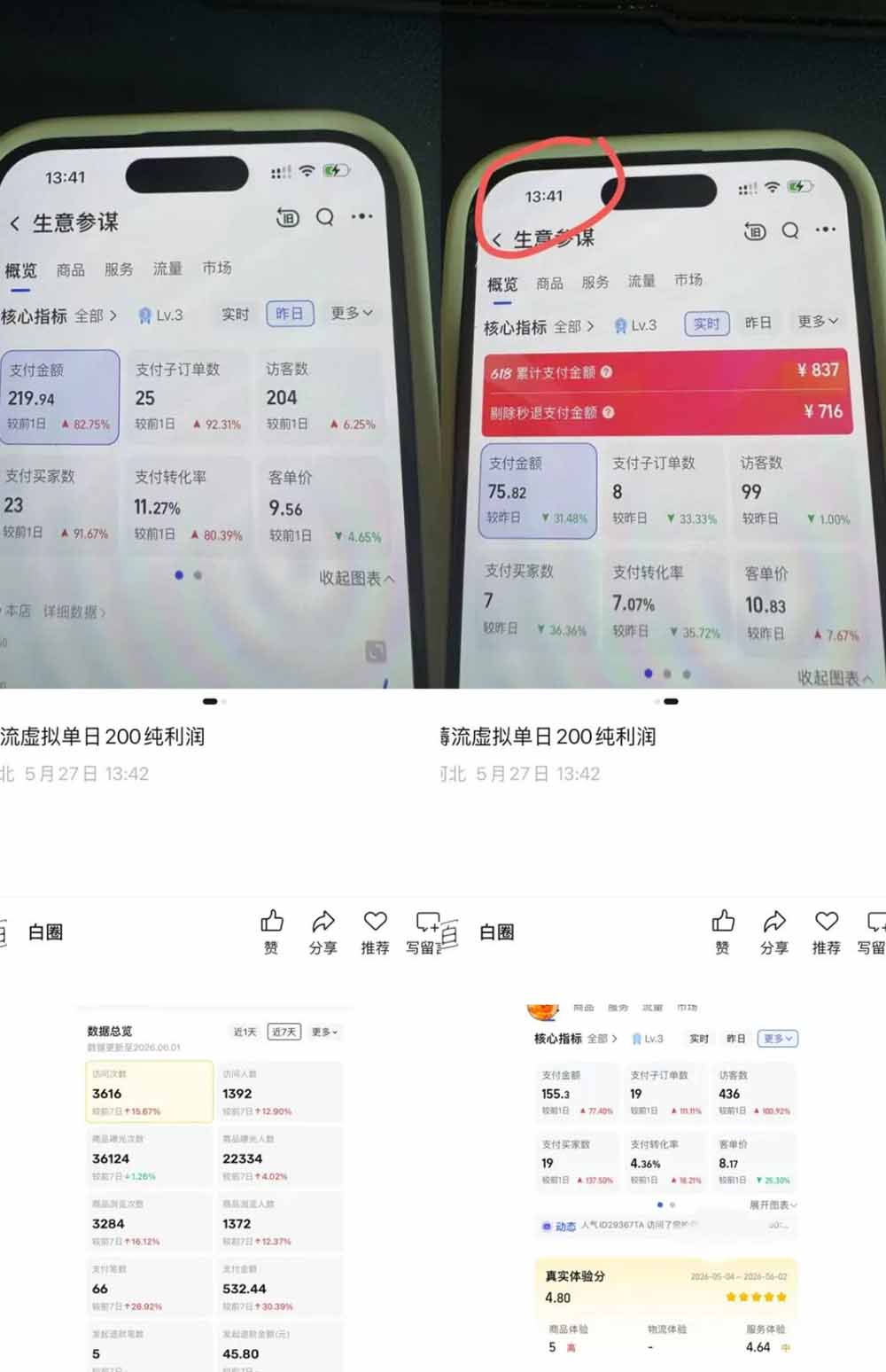 淘宝闲鱼虚拟同步卖，选一次品两平台出单，单店日纯利100-200，2.0陪跑课 - 缩略图