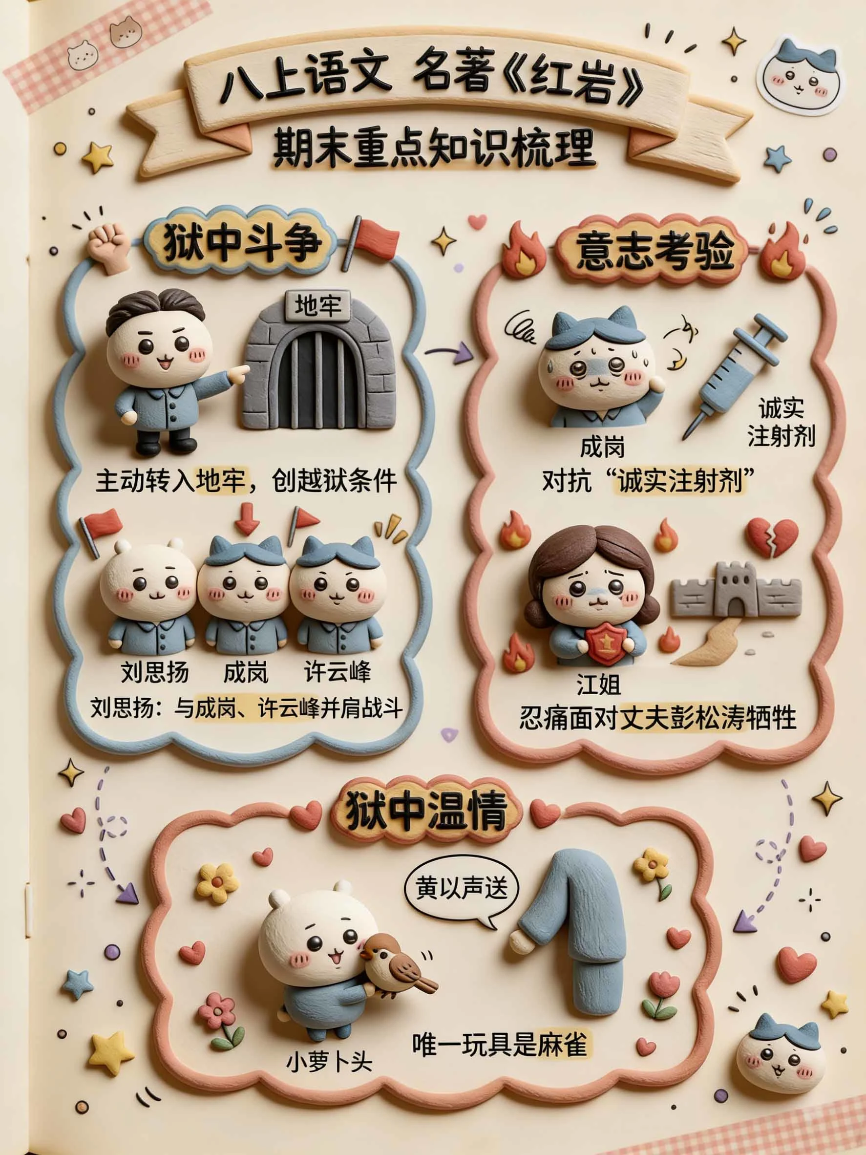 语文AI模板出图示例一