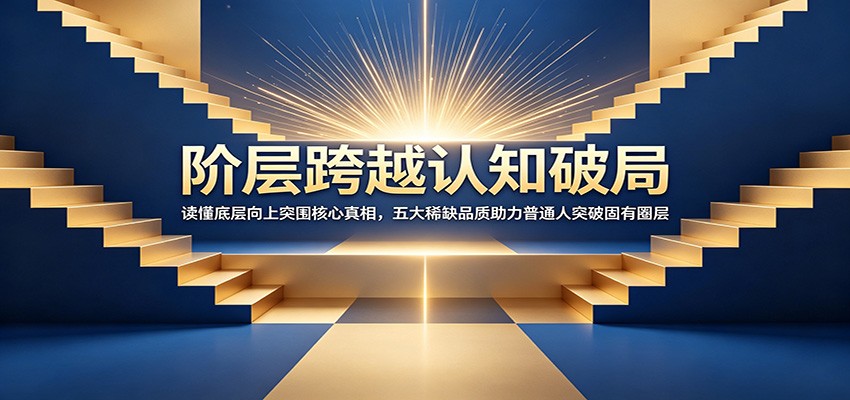 普通人阶层跨越必修课，五种稀缺品质拆解底层逆袭的生存法则 - 缩略图