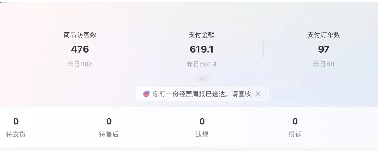 店铺数据截图