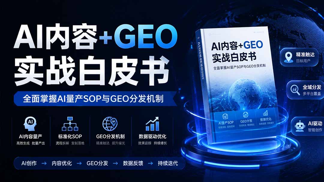 AI内容+GEO实战白皮书，60页讲清B2B的VibeMarketing打法 - 缩略图