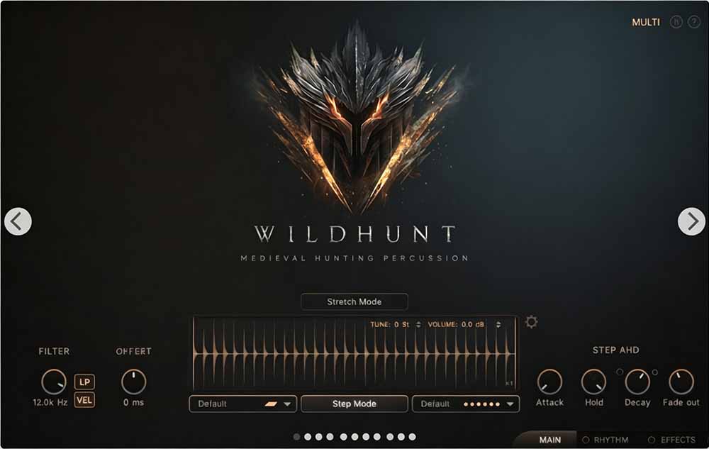 电影预告片音效素材包 Keepforest Wildhunt，4400+个战争鼓点、野兽嚎叫与仪式氛围音效，中文分类 24Bit/96kHz - 插图 3
