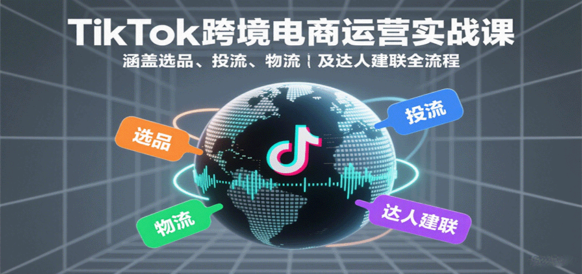 TikTok跨境电商美区小店实操,选品、达人建联SOP、广告投流和物流发货全流程拆解 - 缩略图