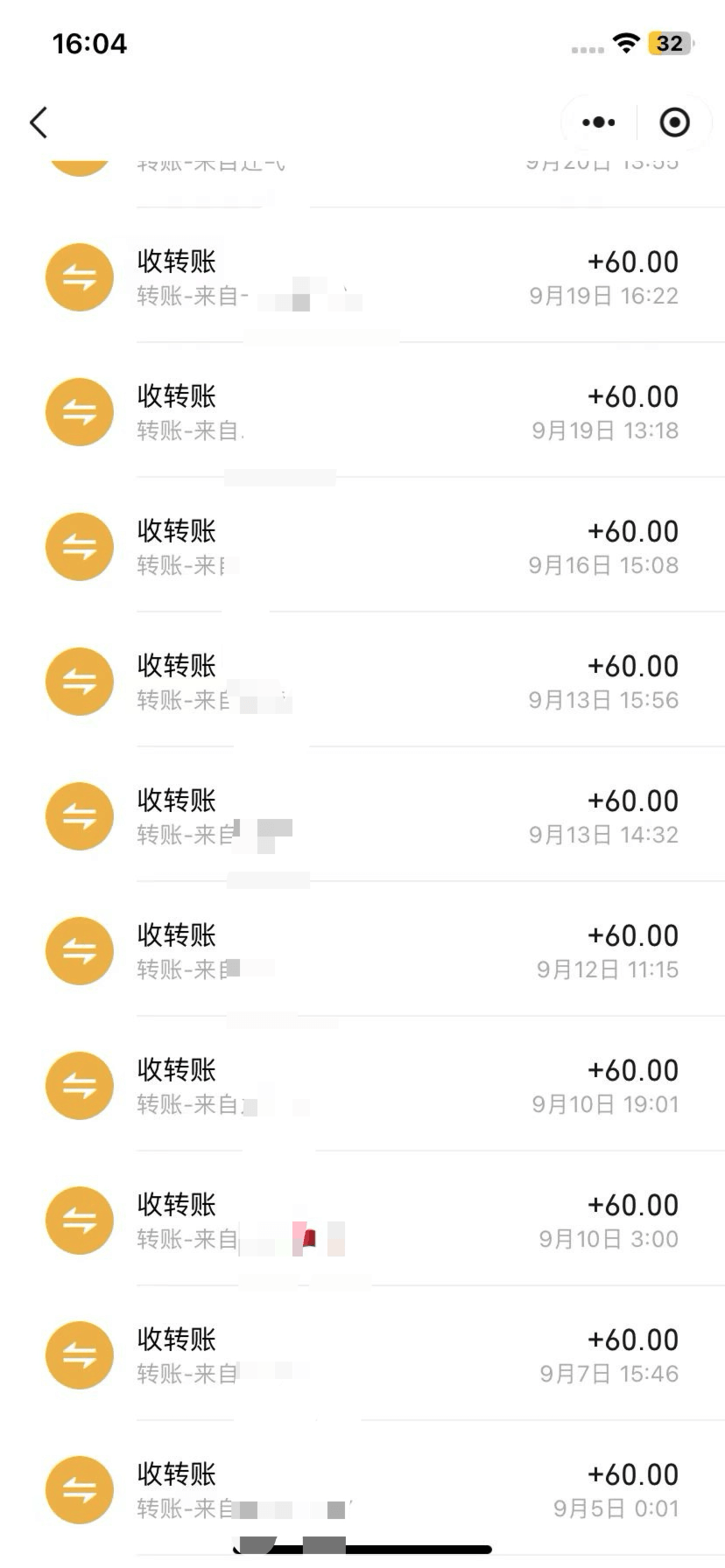 收益截图