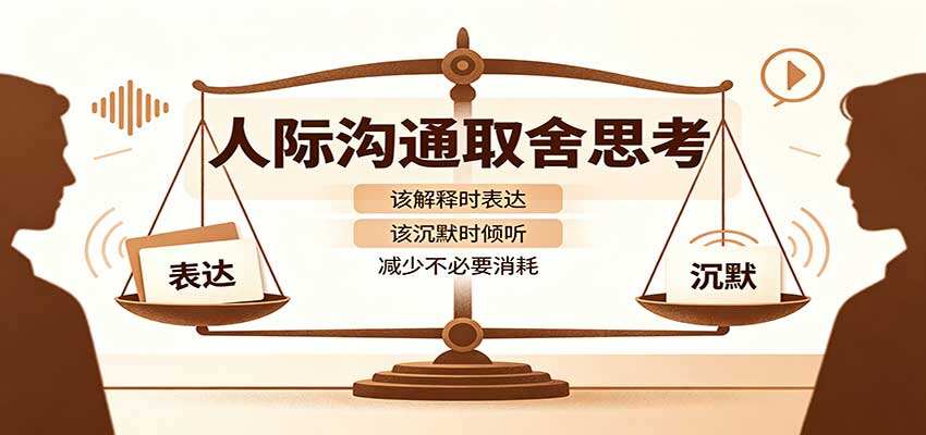 职场沟通里什么时候该解释什么时候该沉默，三问判断法过滤无效辩解，减少情绪内耗 - 缩略图