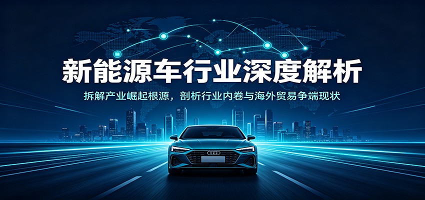 新能源汽车行业内卷与出海，超140家车企、产能过剩和欧美关税博弈 - 缩略图