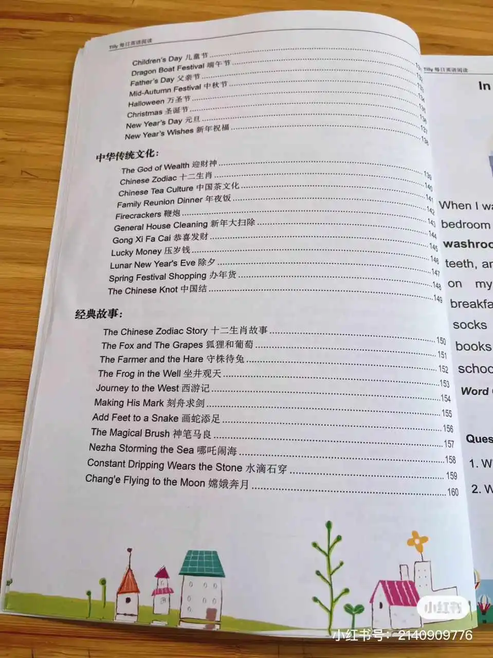 英语短文主题目录