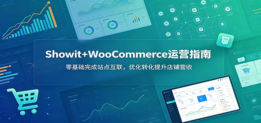 Showit+WooCommerce 独立站搭建，零基础打通设计页与商城，降低跳转流失提升下单转化 - 缩略图
