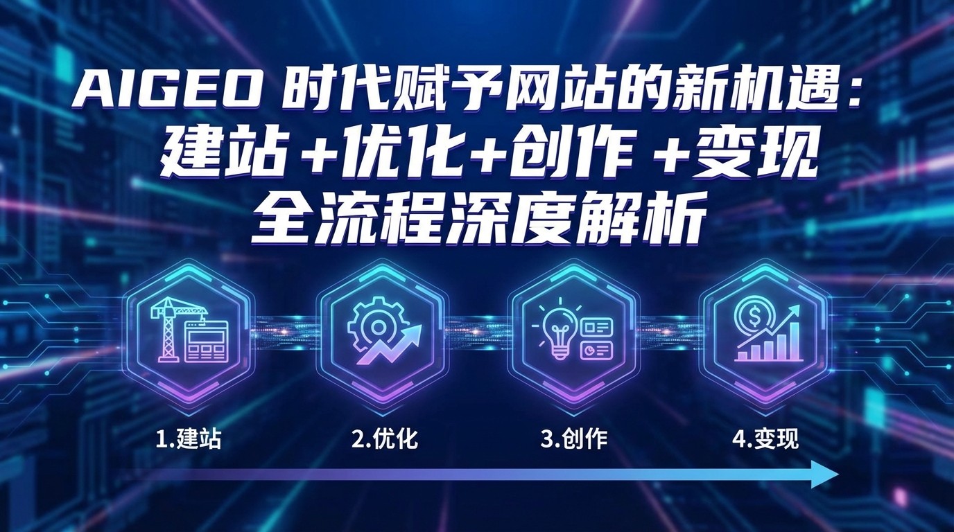 AI-GEO时代做网站的新做法，建站到变现全流程拆解，让内容更容易被AI搜索引用 - 缩略图