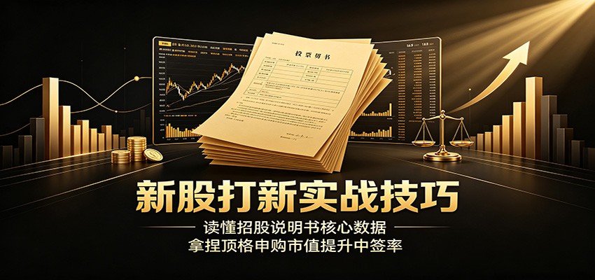 新股打新实战，看懂招股书核心数据，东方财富工具配号市值顶格申购提升中签率 - 缩略图