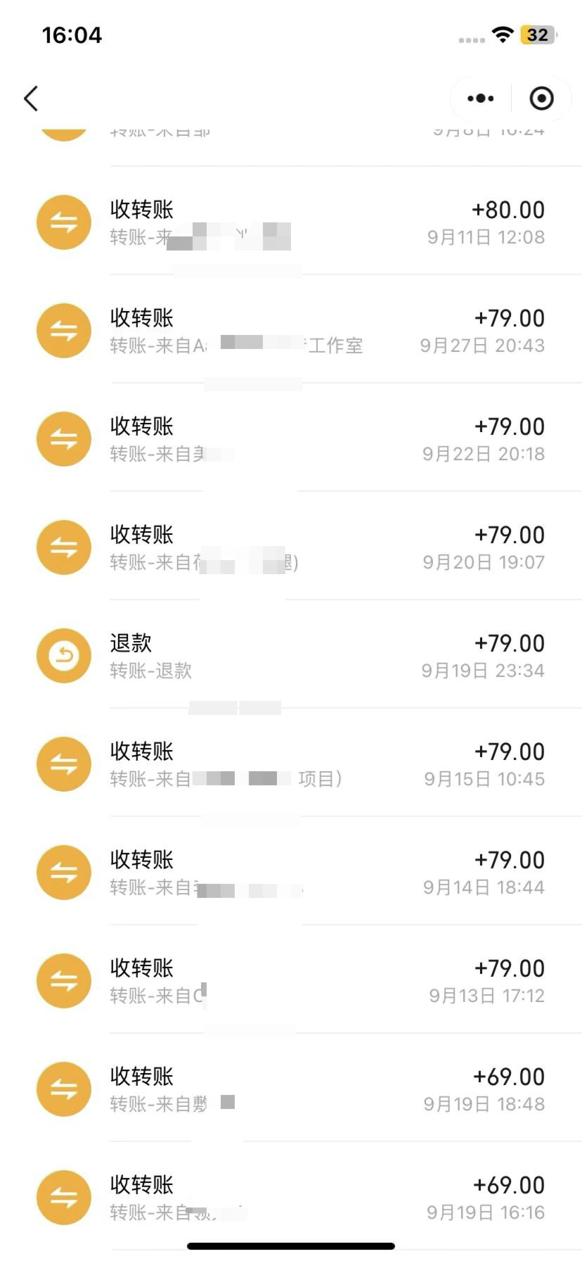 收益截图