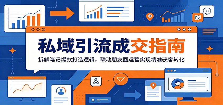 小红书IP全链路运营实操，爆款笔记拆解到朋友圈成交，附AI文案和招徒SOP - 缩略图