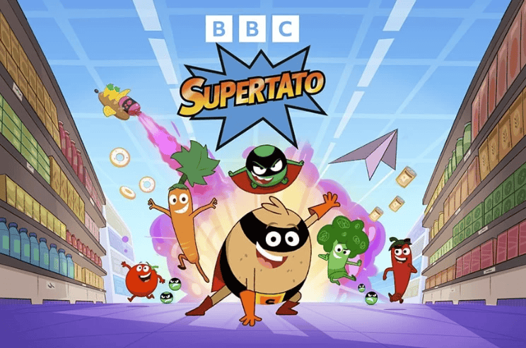 BBC英语启蒙动画Supertato超级土豆 视频+音频 学龄前儿童的友谊与团队合作故事 - 缩略图