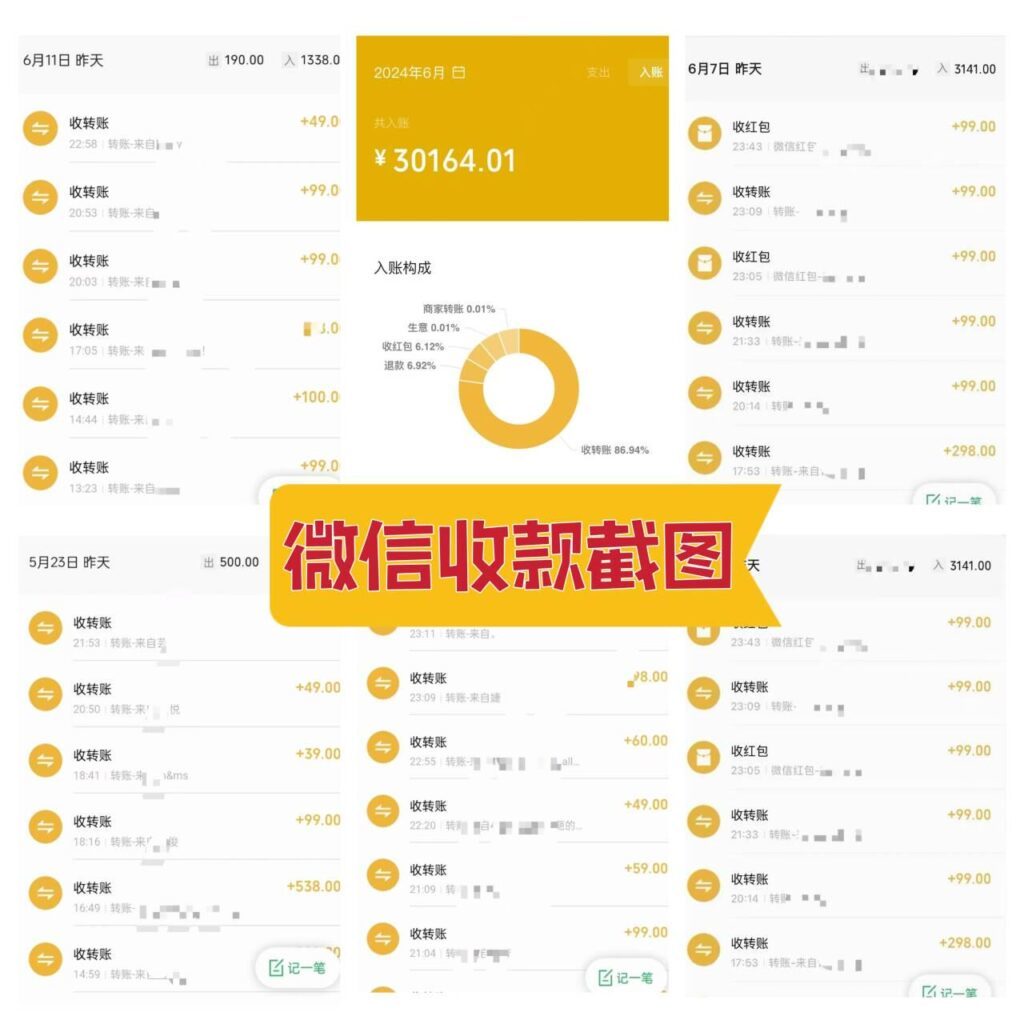 项目数据截图
