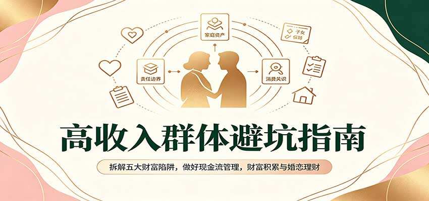 高收入群体避坑指南，拆解五大财富陷阱，从奢侈消费到婚恋理财守住现金流 - 缩略图
