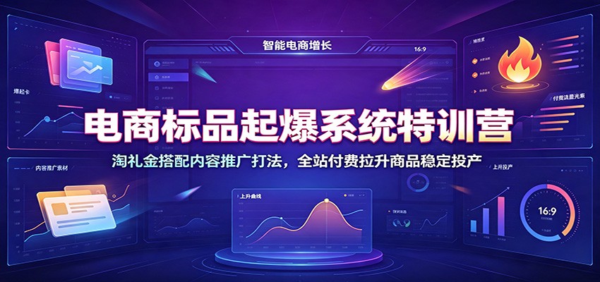 淘宝标品起爆4剑合1，淘礼金冷启动到全站推广，附拼多多双打和抖店商品卡玩法 - 缩略图