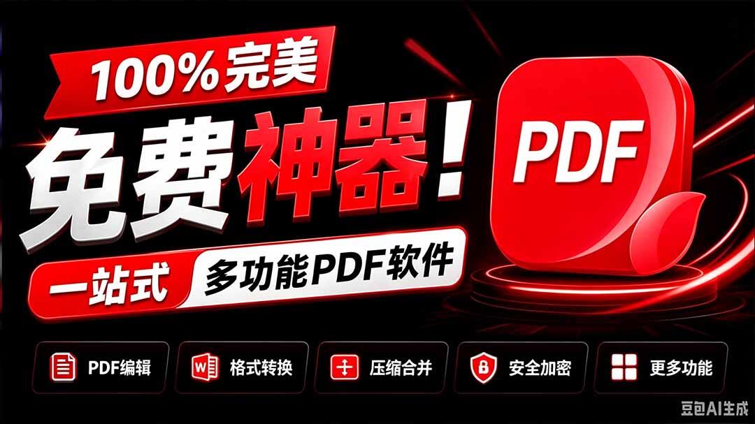 JOPDF 免费 PDF 编辑工具，转换压缩合并分割全都有，免登录中文界面支持 Win 和 Mac - 缩略图