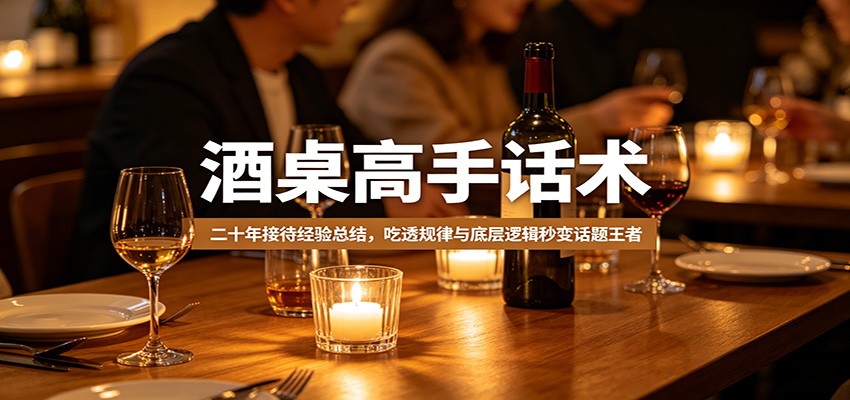 二十年接待经验总结的酒桌话术，和山东朋友过招后整理的敬酒接话套路 - 缩略图