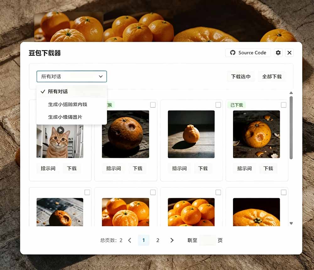 豆包下载器界面
