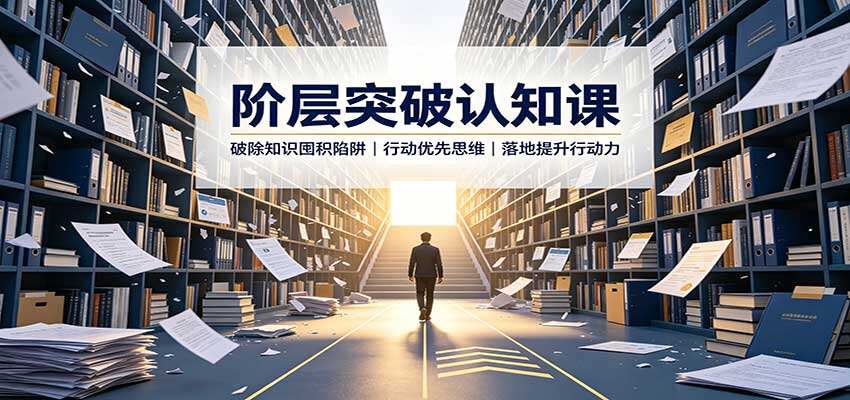 普通人跨越阶层，先行动再学习，摆脱知识囤积和准备陷阱的三套实操方法 - 缩略图