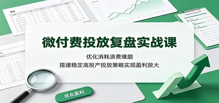 微付费投放复盘，区分有效消耗和无效浪费，小额预算也能稳住高投产 - 缩略图